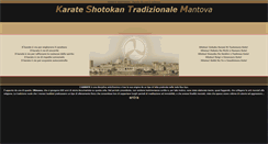 Desktop Screenshot of karate-mantova.it
